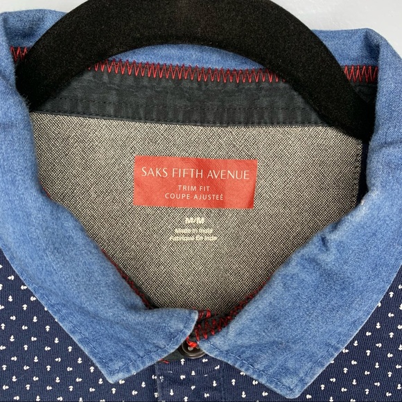 Saks Fifth Avenue Polo Shirt - Picture 2 of 3